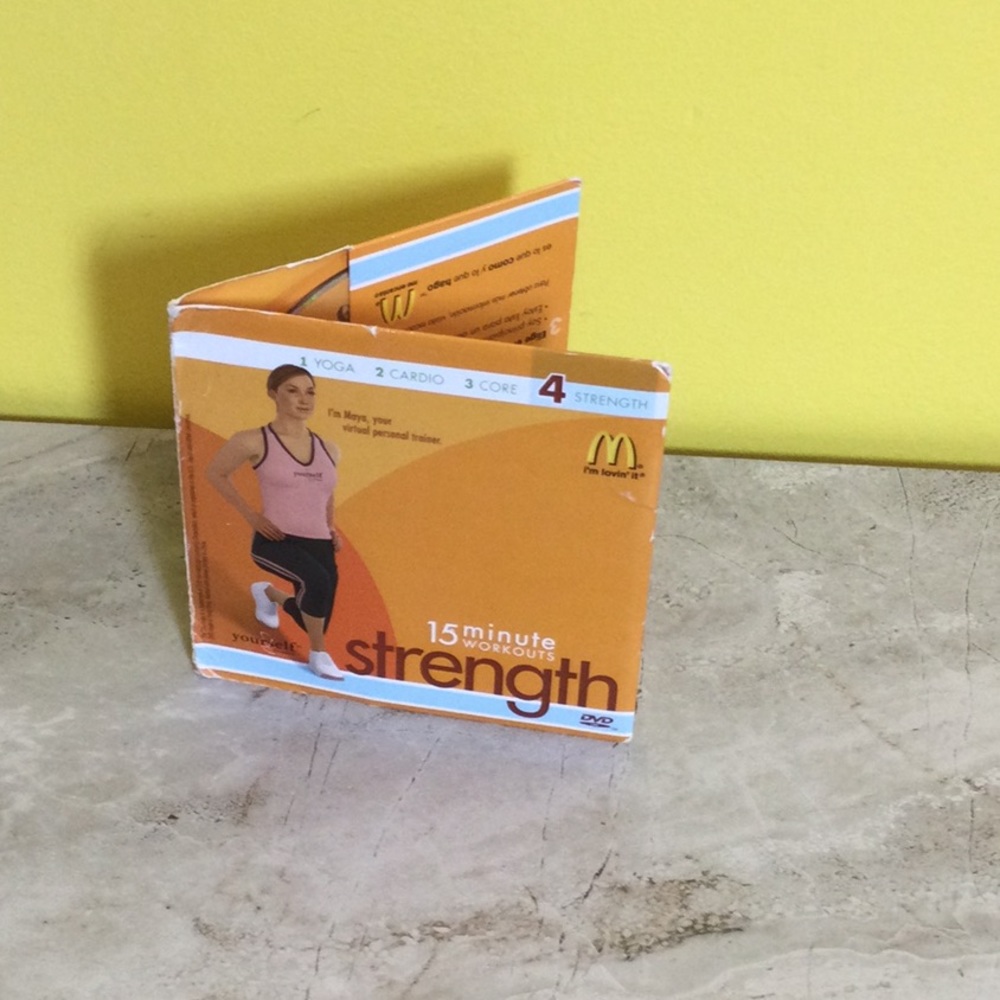 RARE 2006 McDonald’s 15 minute strength workout #4 DVD